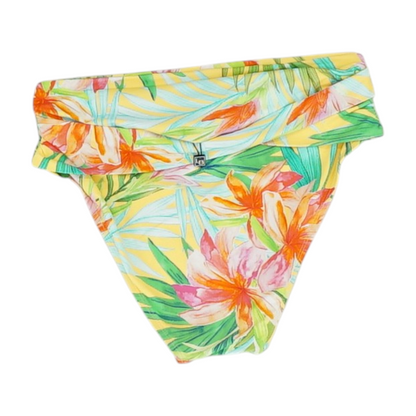 Yellow Tropical Swim Bottom