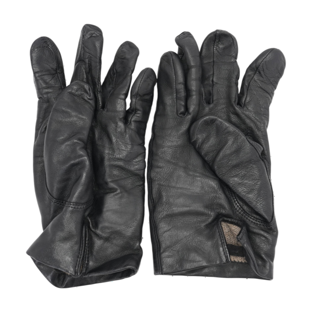 John W Nordstrom Black Leather Gloves – Image 2