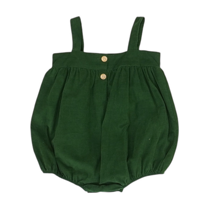 Green Sleeveless One-Piece