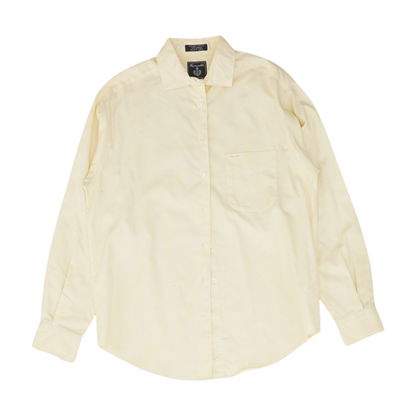 Yellow Check Long Sleeve Button Down