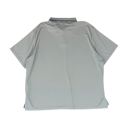 Gray Abstract Short Sleeve Polo