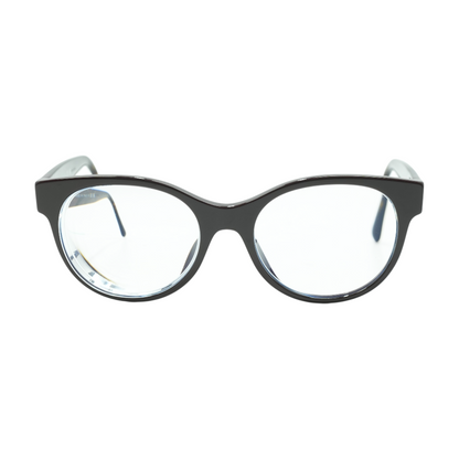 Brown 3471-A Round Prescription Eyewear
