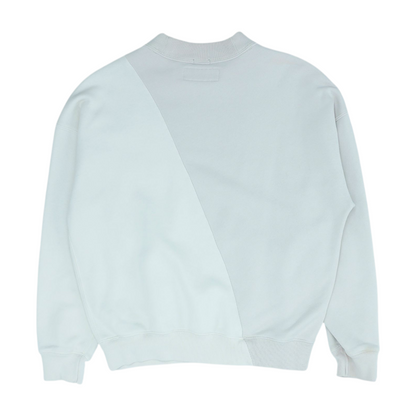 Beige Color Block Sweatshirt Pullover