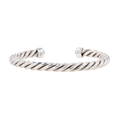 Sterling Silver Onyx Cuff Bracelet