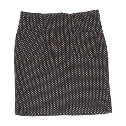 Black Polka Dot Mini Skirt