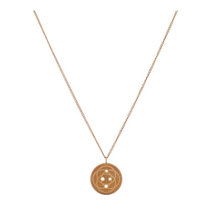 Rose Gold Tone Plated Harmoni Pendant Necklace