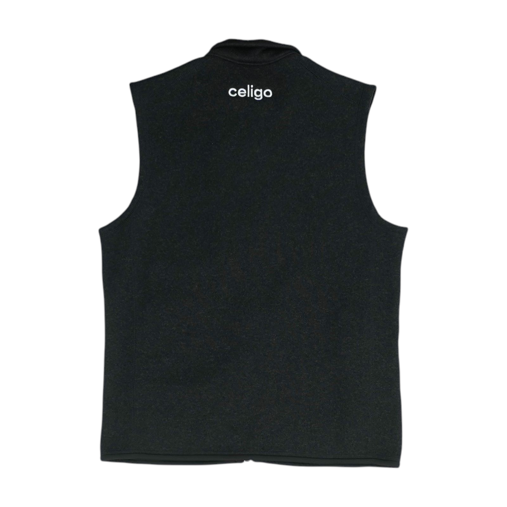 Black Solid Vest