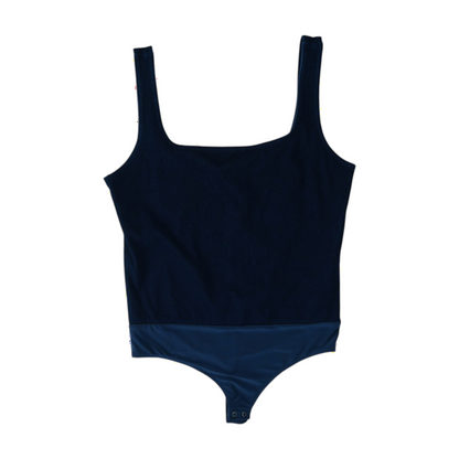 Navy Bodysuit Blouse