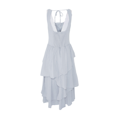 Gray Midi Dress