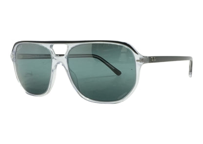 Clear Bill One Aviator Sunglasses