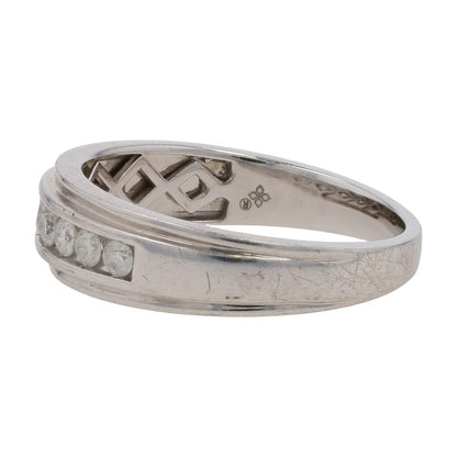 .40 ctw 10K White Gold Diamond Band Ring