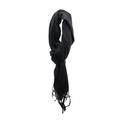 Black Polyester Scarf