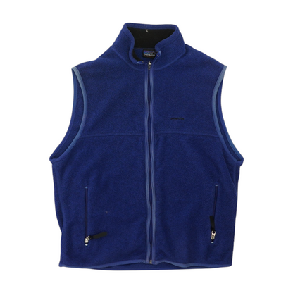 Vintage Blue Solid Vest