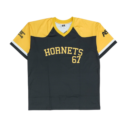 Men's Black Alabama State Hornets Short Sleeve Jersey