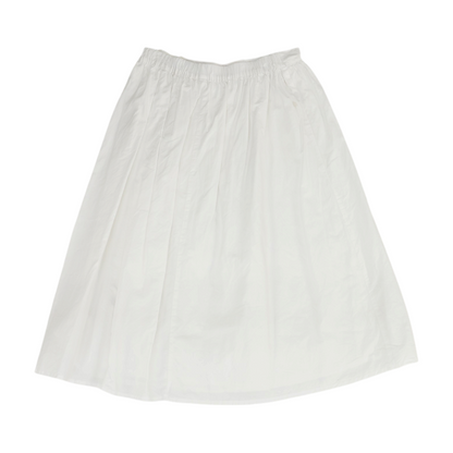 White Floral Skirt