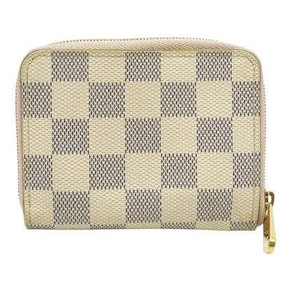 Damier Azur Zippy Coin Purse White