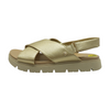 Gold Flat Sandals
