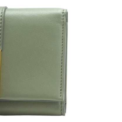 GreenHug Compact Wallet in Palmellato Calfskin
