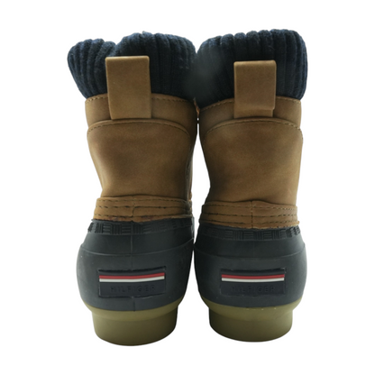 Navy Ankle Boots