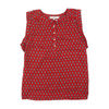 Red Paisley Blouse
