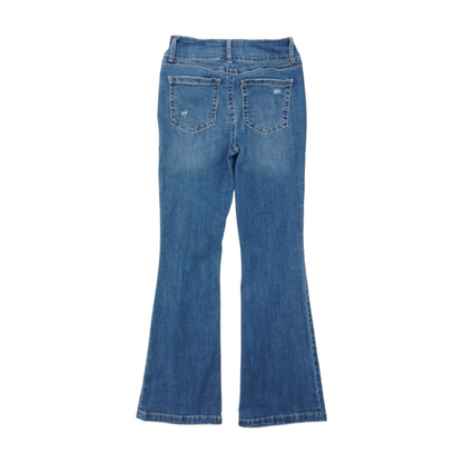 Blue Bootcut Jeans