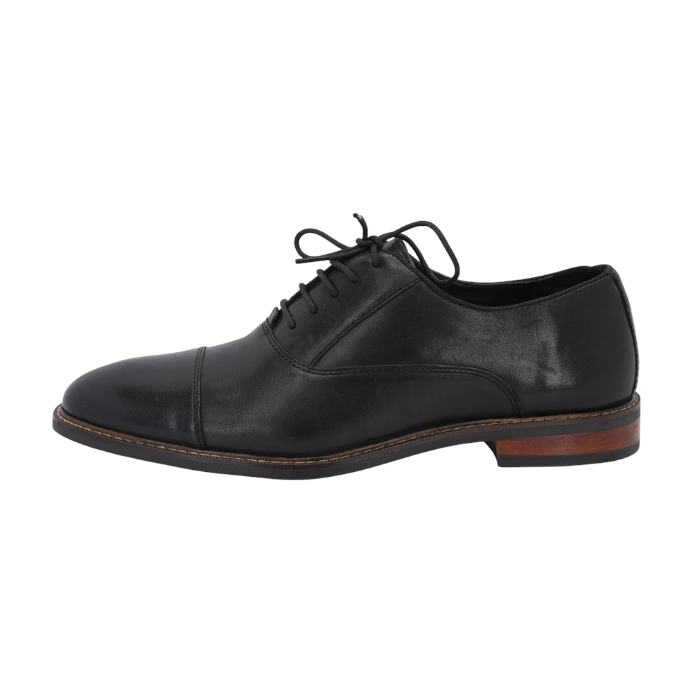 Black Lace-Up Dress Shoes