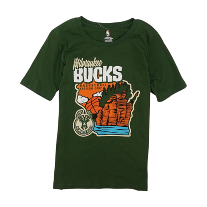 Green Milwaukee Bucks T-Shirt