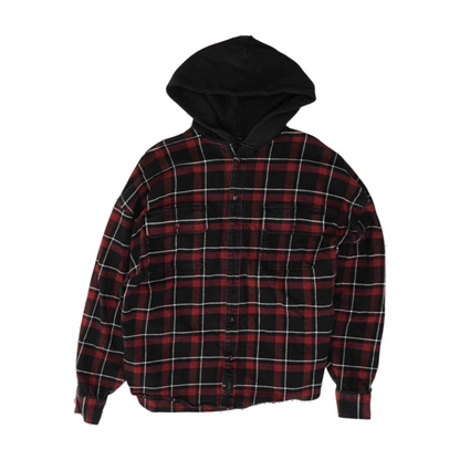 Multi Plaid Flannel Button Down