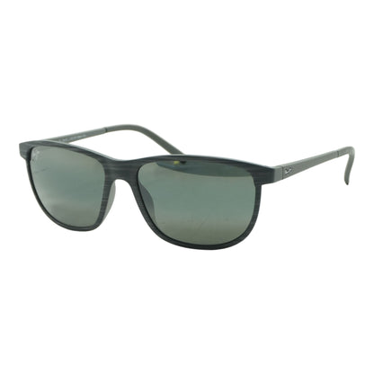 Gray Lele Kawa Round Sunglasses