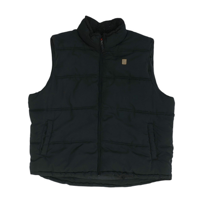 Black Solid Vest