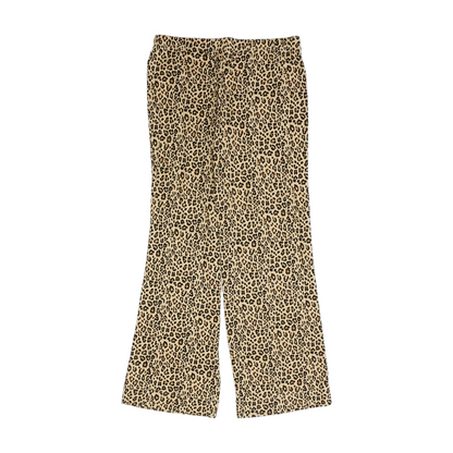 Tan Animal Print Pajama Bottom