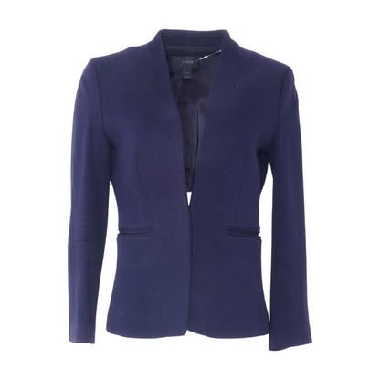 Navy Solid Blazer