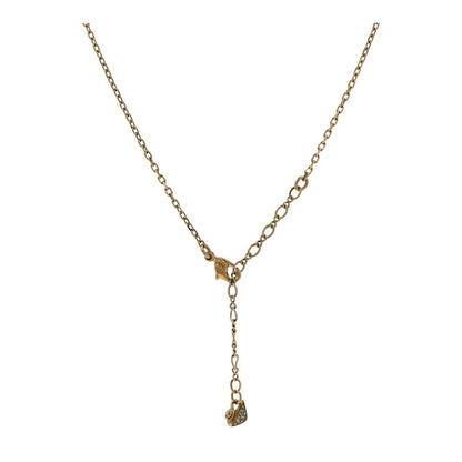Gold Tone Parallele Desert Glow Mini Pendant Necklace