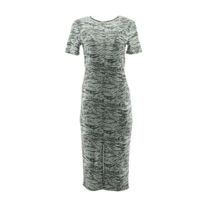 Gray Midi Dress