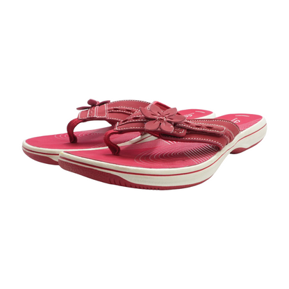 Red Flip-Flop Sandals