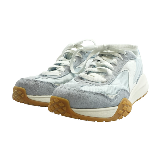 Blue Low-Top Athletic Shoes