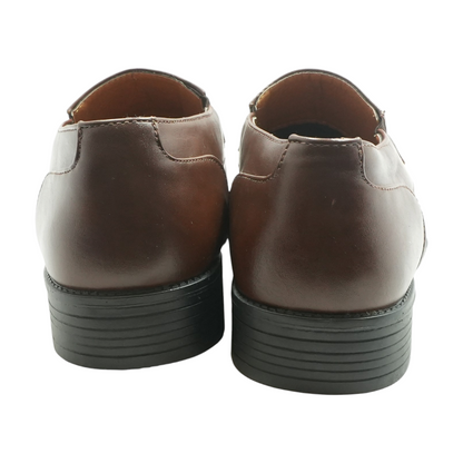 Brown Slip-On Dress Shoes