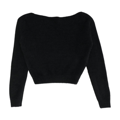 Black Pullover Sweater