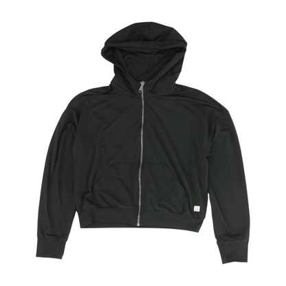 Black Solid Active Jacket