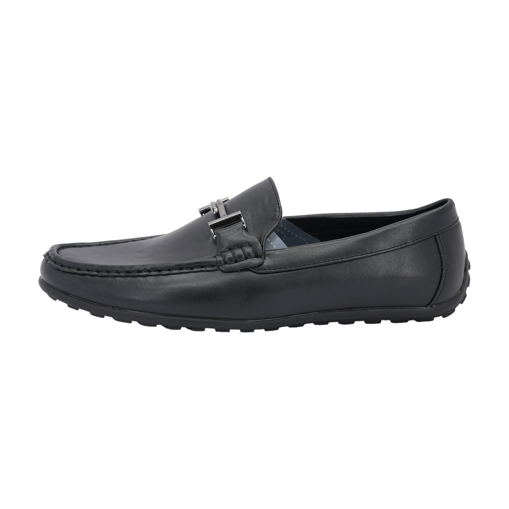 Black Slip-On Dress Shoes