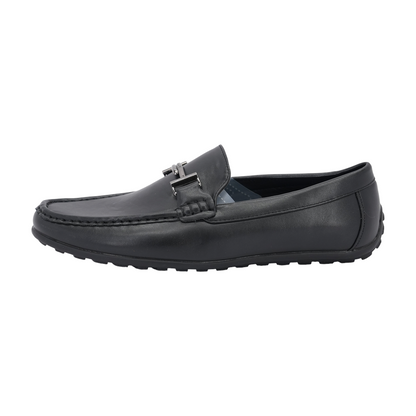 Black Slip-On Dress Shoes