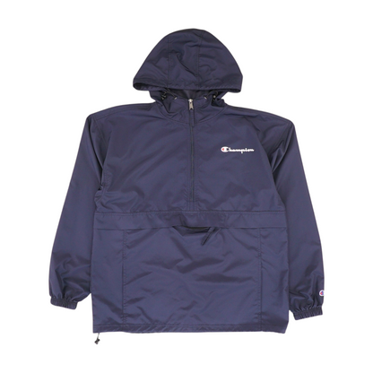 Navy Solid 1/4 Zip Pullover
