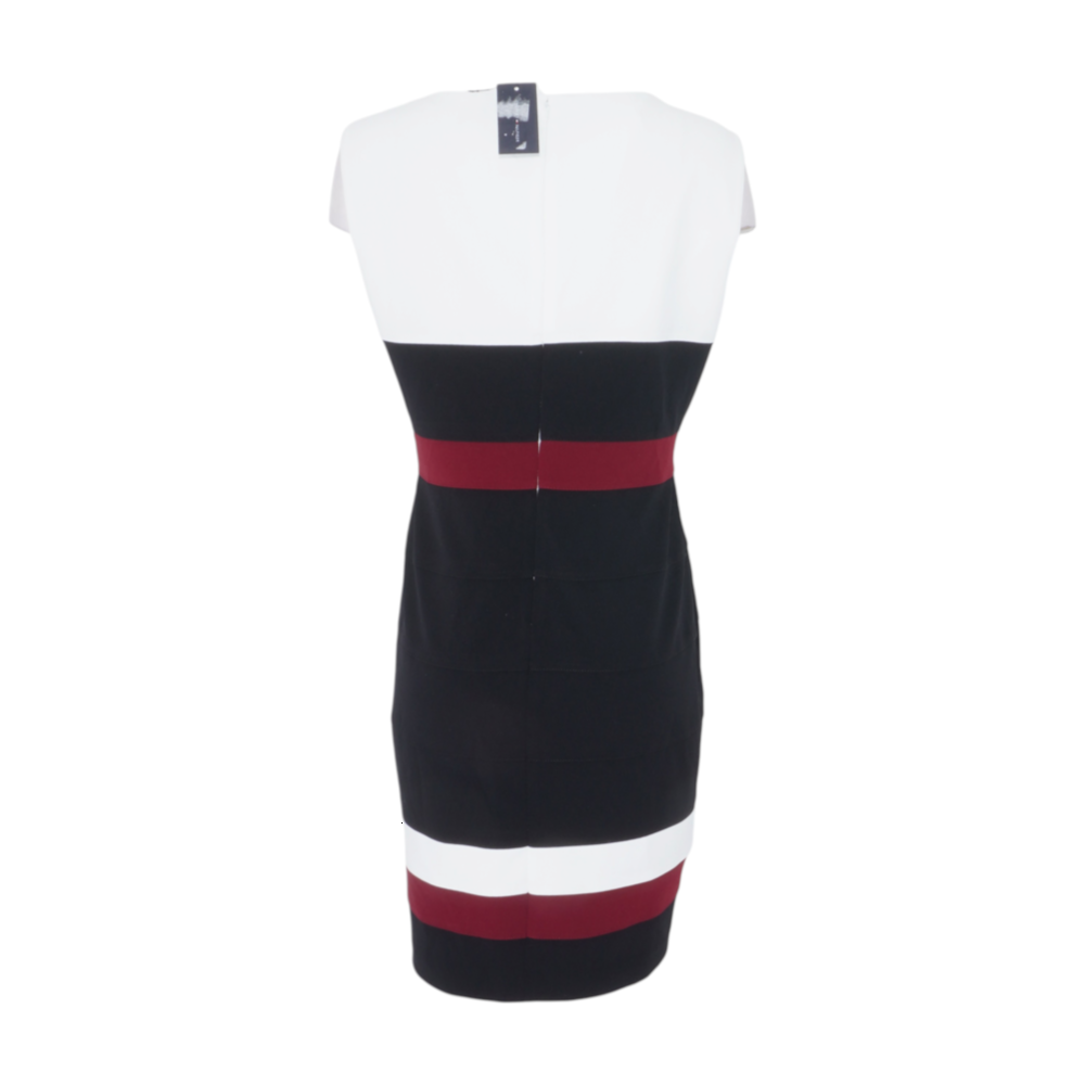Multi Color Block Mini Dress