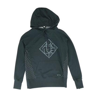 Black Solid Hoodie Pullover
