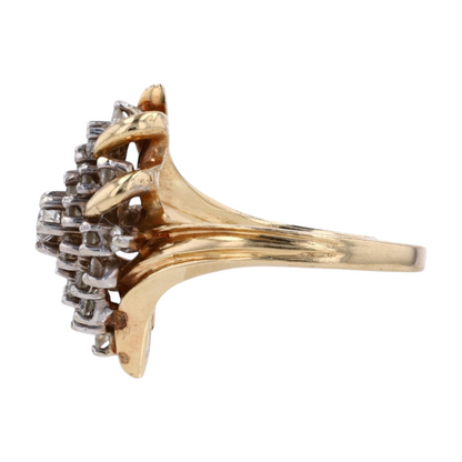 1/2 ctw 14K Two-Tone Gold Diamond Fashion Ring