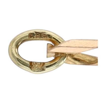 14K Yellow Gold Chain Necklace