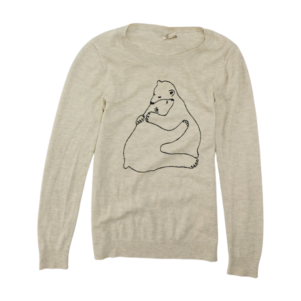 Beige Pullover Sweater