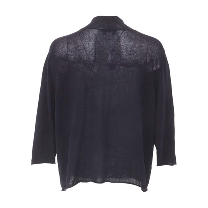 Black Plus Cardigan Sweater