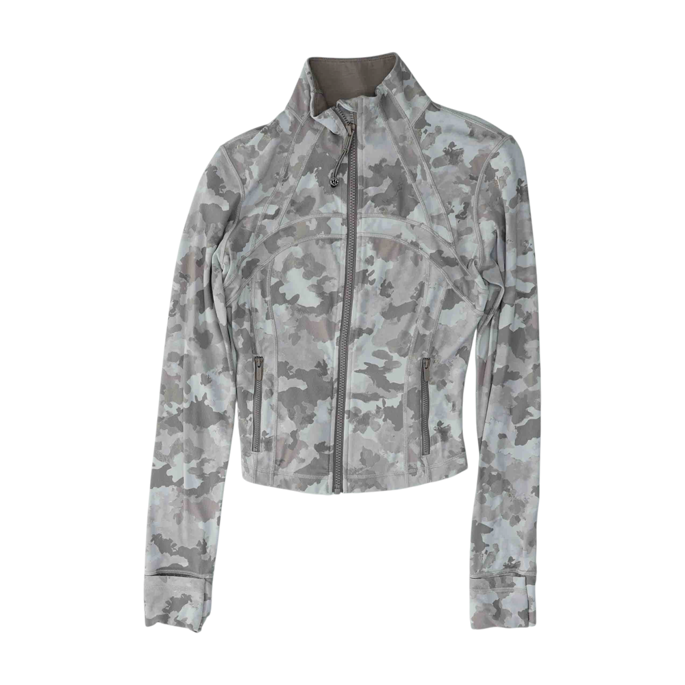 Gray Camo Active Jacket