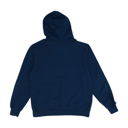 Navy Solid Hoodie Pullover